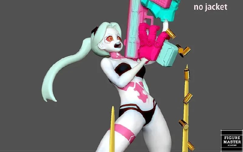 STL - Rebecca "Lucy" render 5