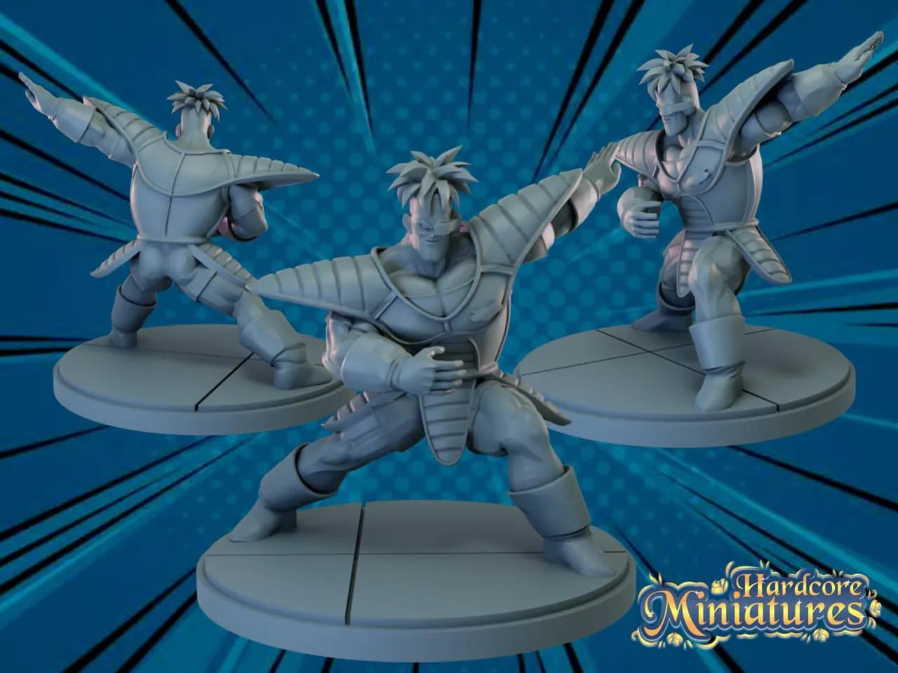 STL - Recoome Figura Dragon Ball Z