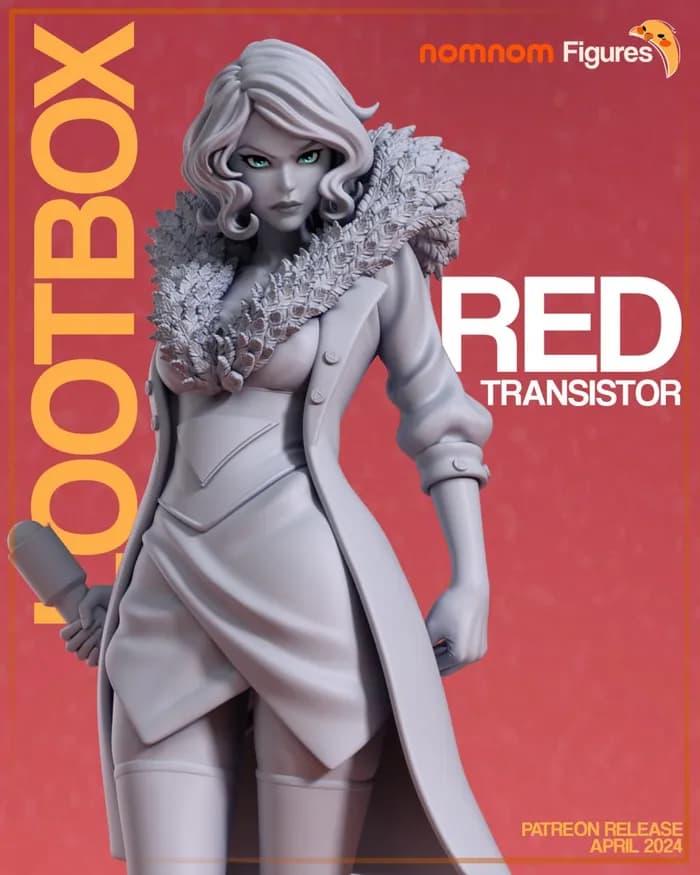 STL - red from transistor@hehestl