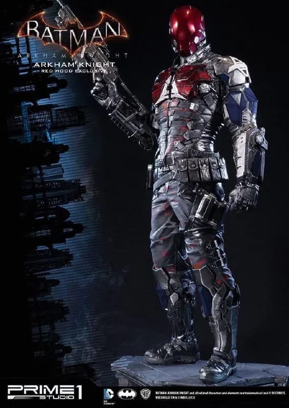 STL - Red Hood de Batman: Arkham Knight render 3