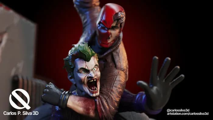 STL - Red Hood Vs Joker