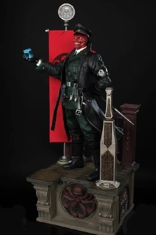 STL - Red Skull con Tesseract