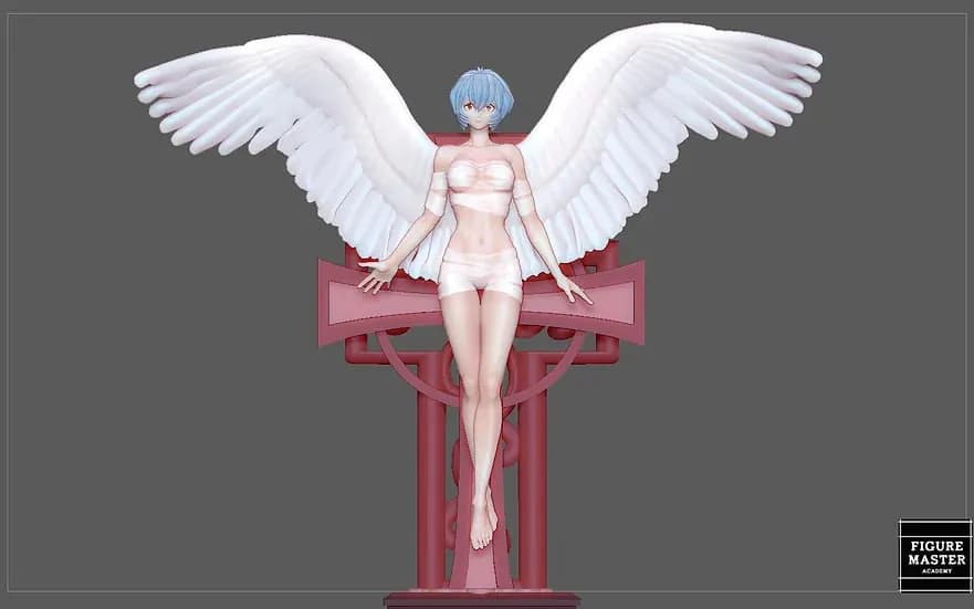 STL - Rei Ayanami Angel
