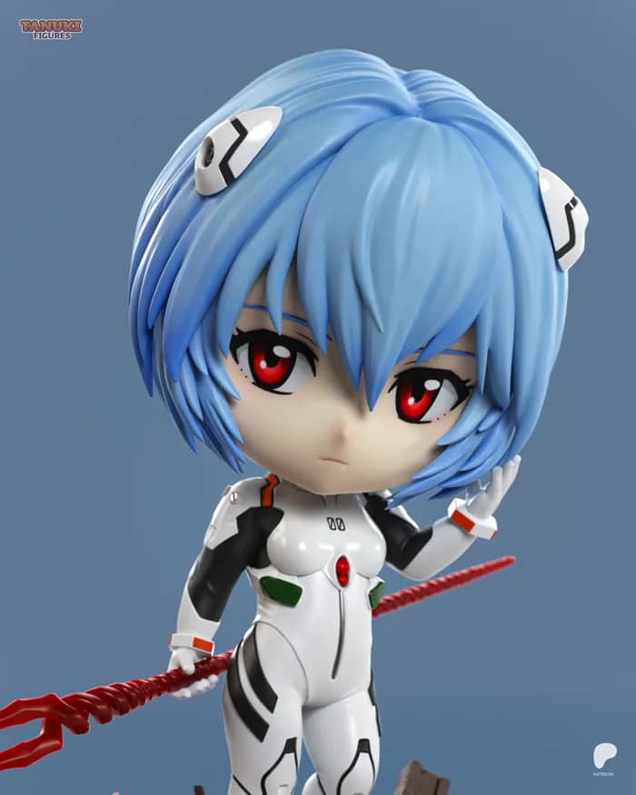 STL - rei ayanami evangelion