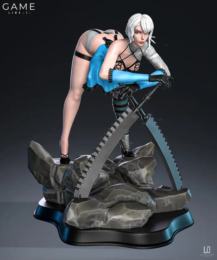 STL - rei ayanami space elf figurine