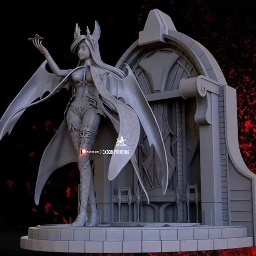 STL - Reina Súcubo de Mabinogi