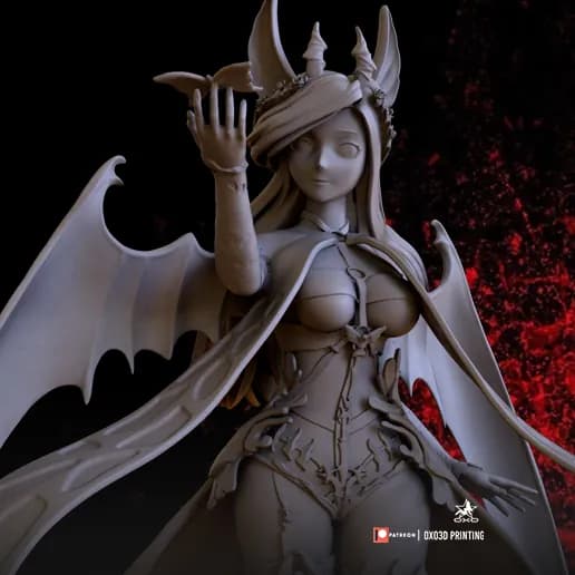 STL - Reina Súcubo de Mabinogi