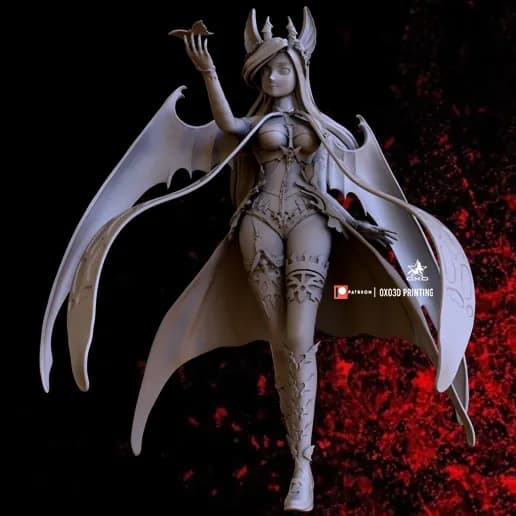 STL - Reina Súcubo de Mabinogi