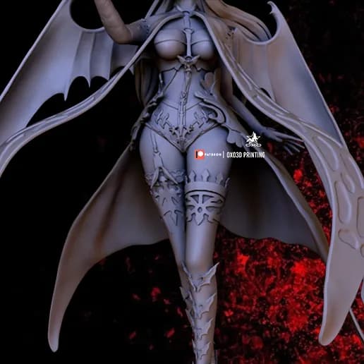 STL - Reina Súcubo de Mabinogi