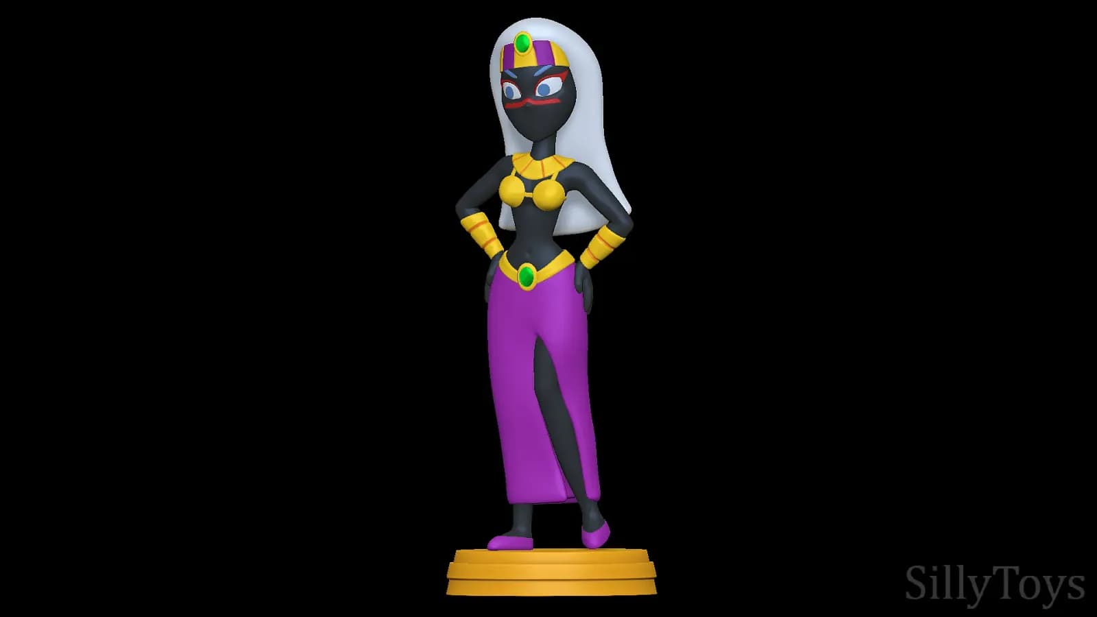 STL - Reina Tyr'ahnee de Looney Tunes render 3