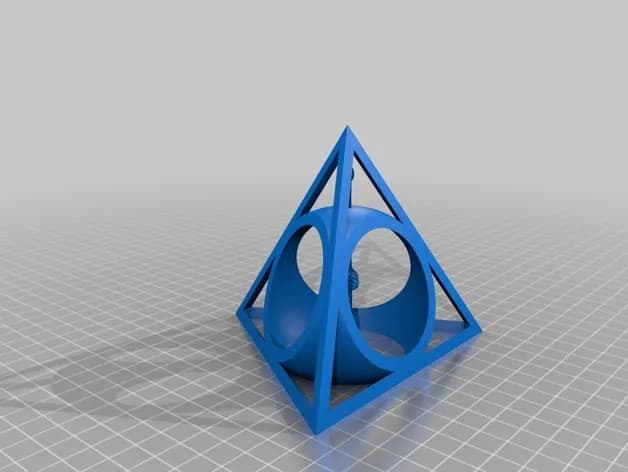 STL - Reliquias de la Muerte render 4