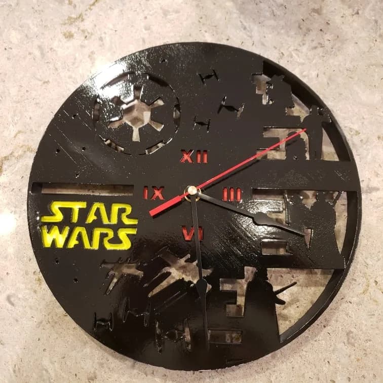 STL - Reloj de pared Star Wars