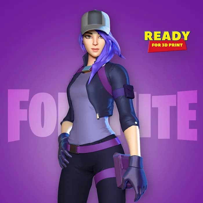 STL - remedy fornite fanart