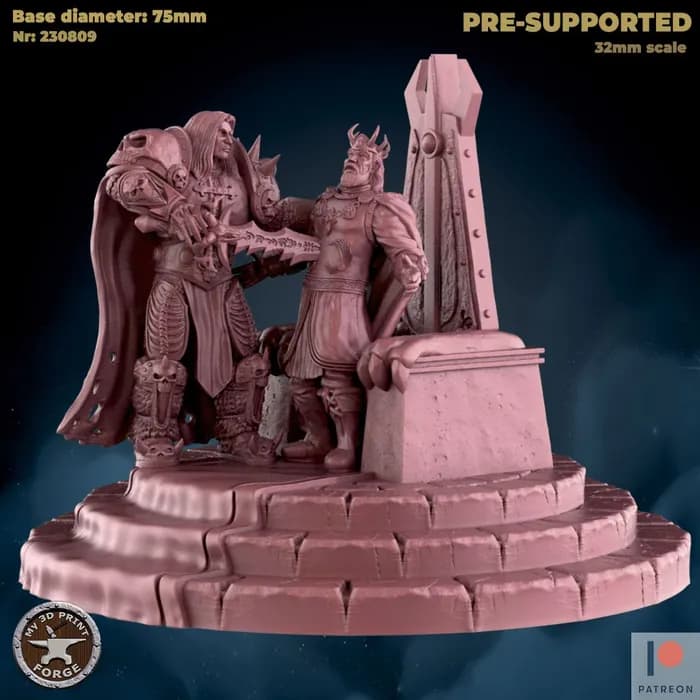 STL - return of the prince diorama