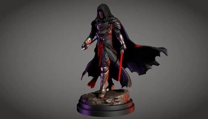 STL - revan 300mm split keyed