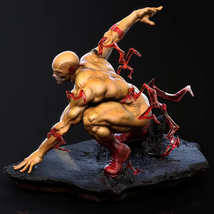 STL - reverse flash render 2