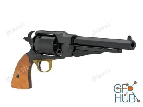 STL - Revolver antiguo 2