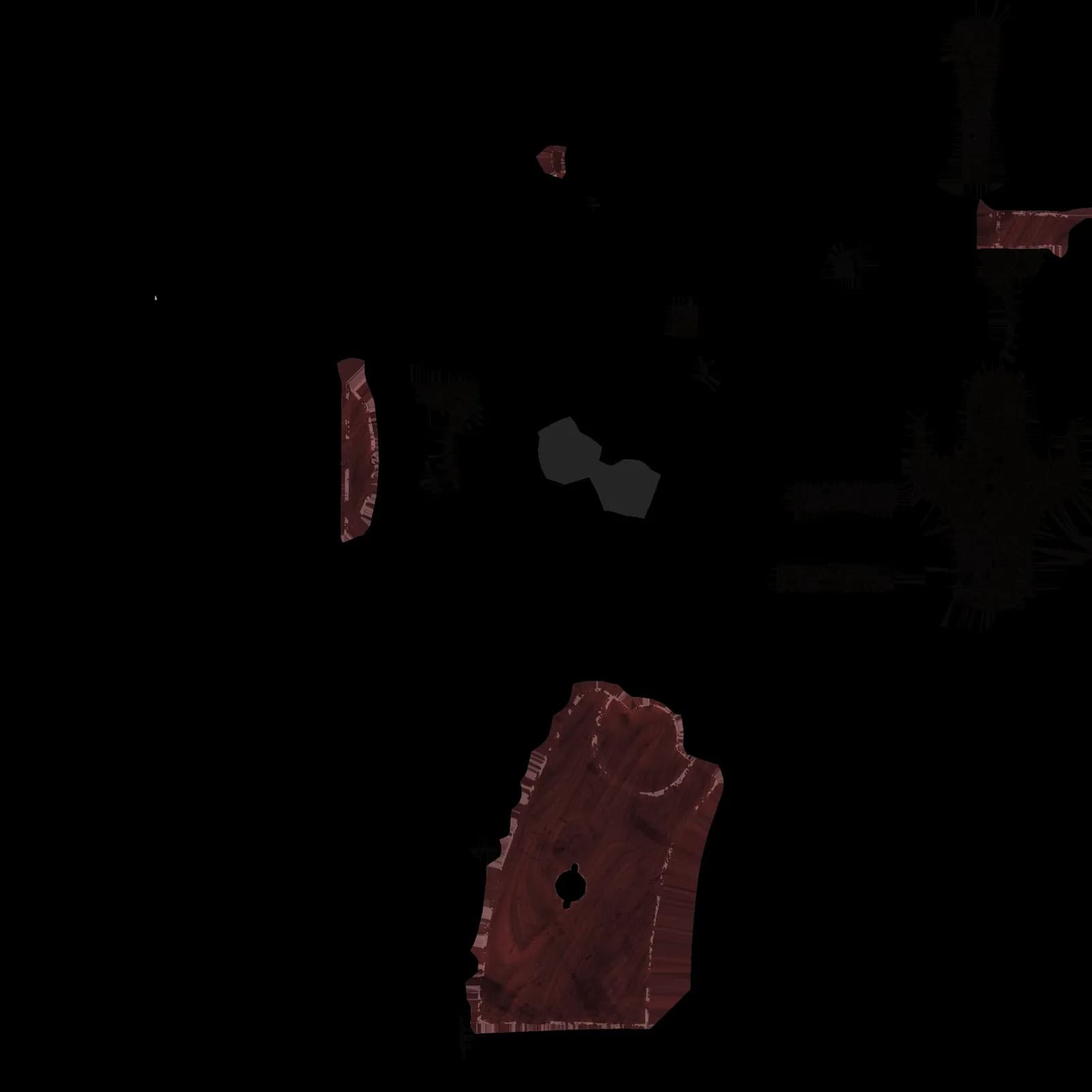 STL - Revolver LeMat modelo 3D render 2