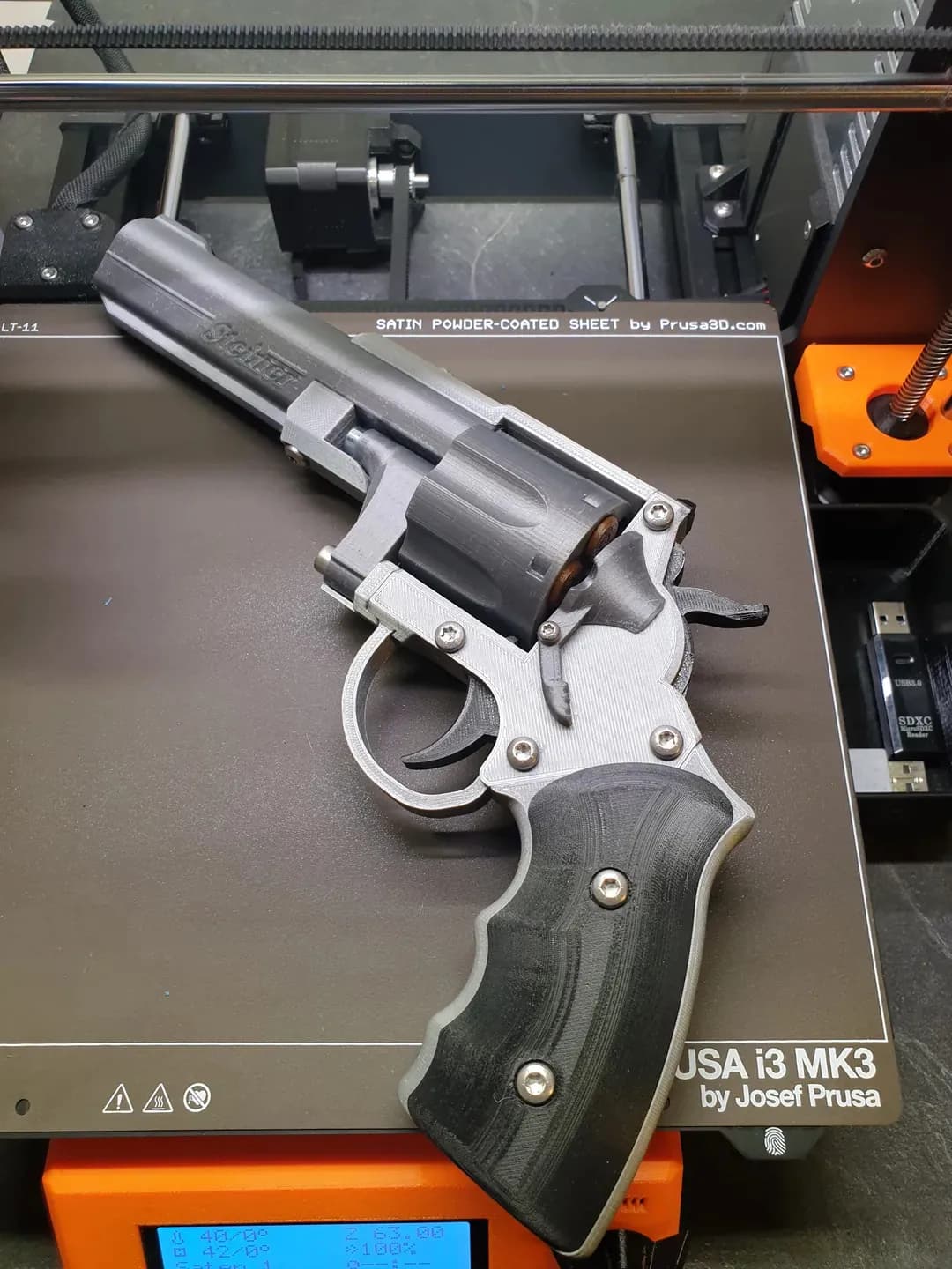 STL - Revolver Single Action 44. Magnum