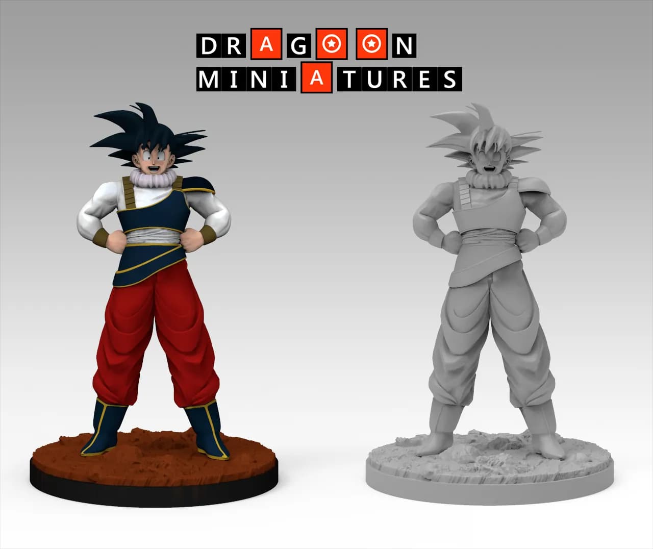 STL - Rey Cold y Frost figura render 3