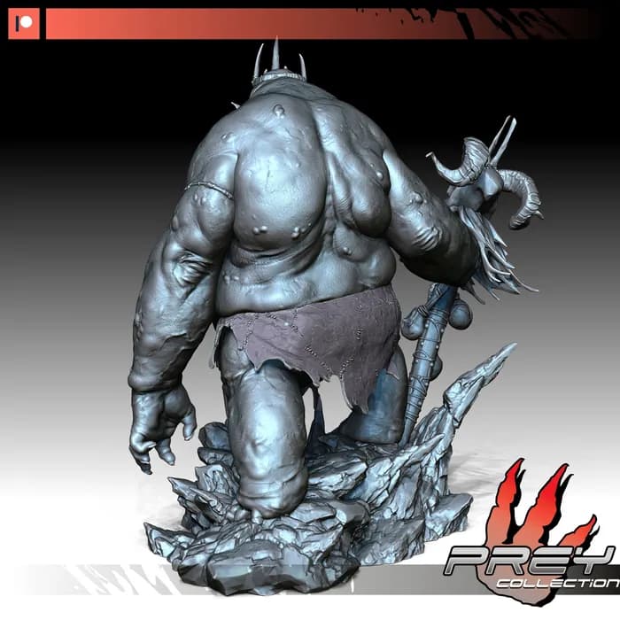 STL - Rey Goblin 2 render 3
