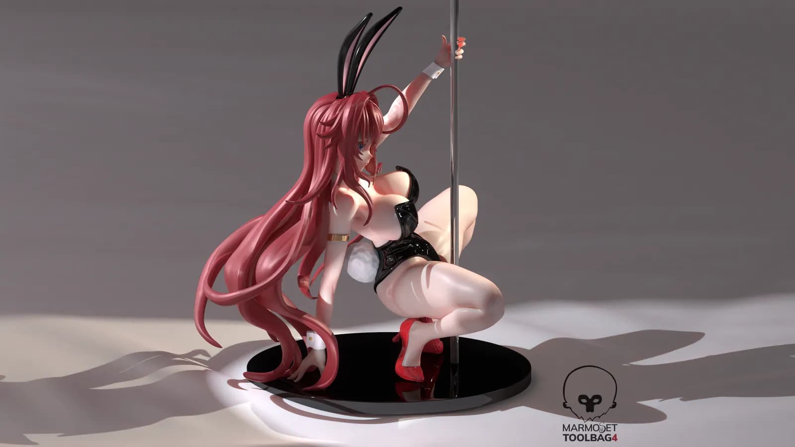 STL - Rias Gremory Bunny Girl Figura