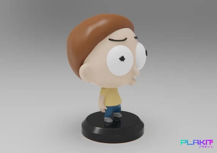STL - rick & morty morty render 3