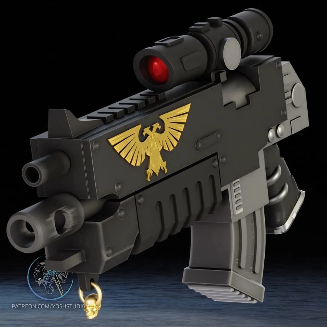 STL - Rifle Bolter de Marine Espacial