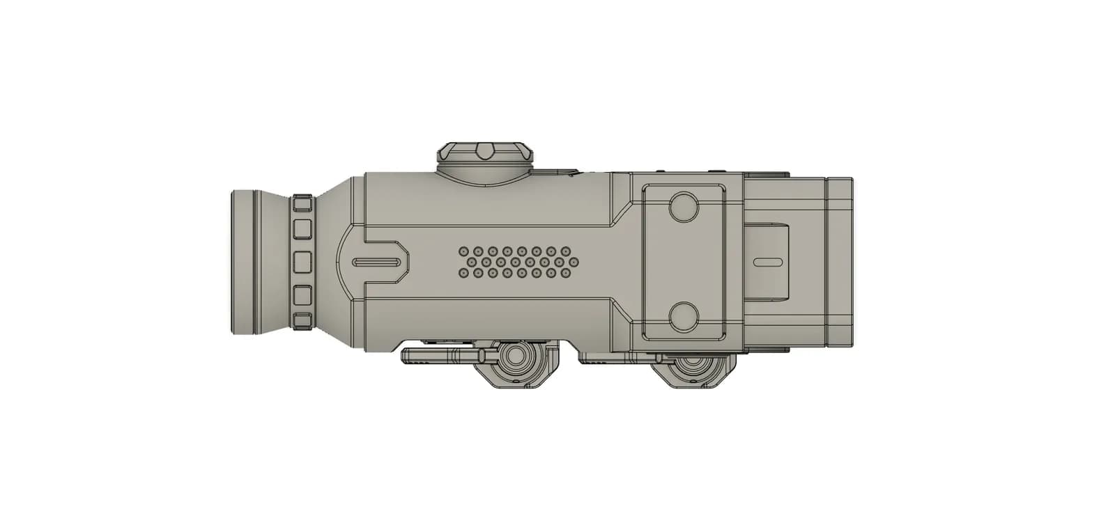STL - Rifle de Asalto Arca Ignis render 2