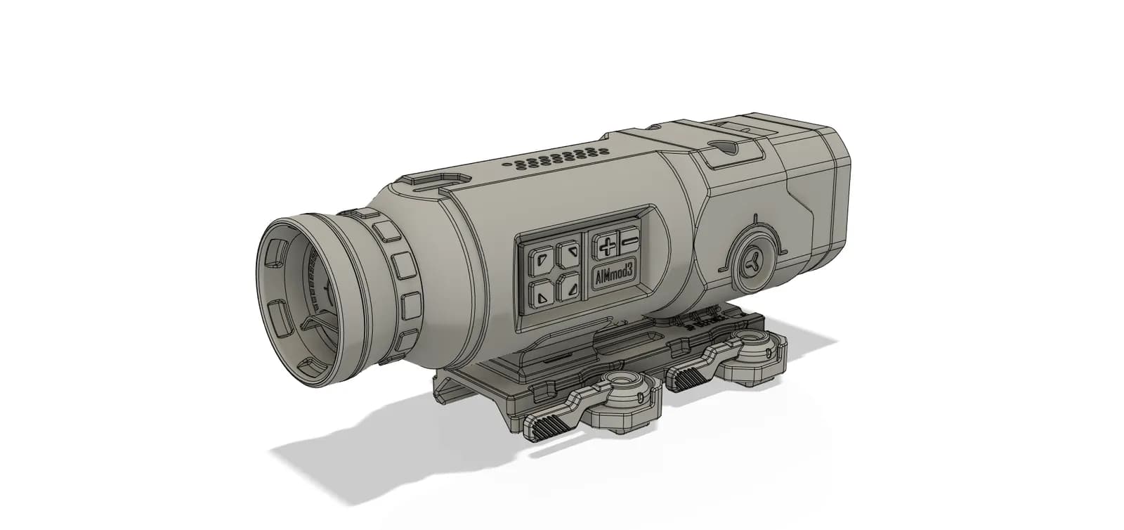 STL - Rifle de Asalto Arca Ignis render 4