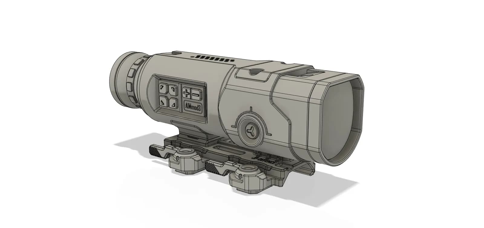 STL - Rifle de Asalto Arca Ignis render 5