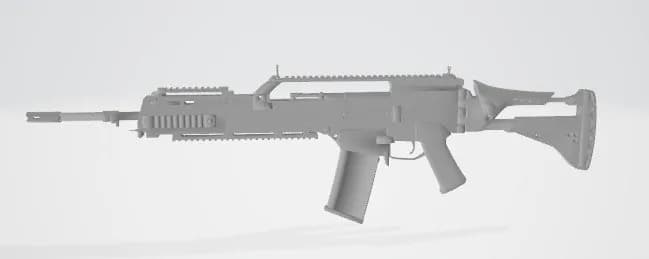 STL - Rifle de asalto moderno