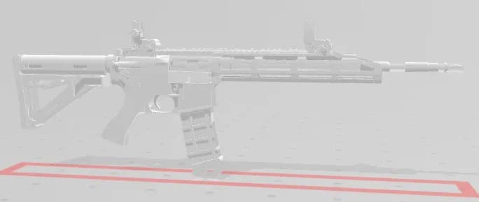 STL - Rifle de Asalto Remington