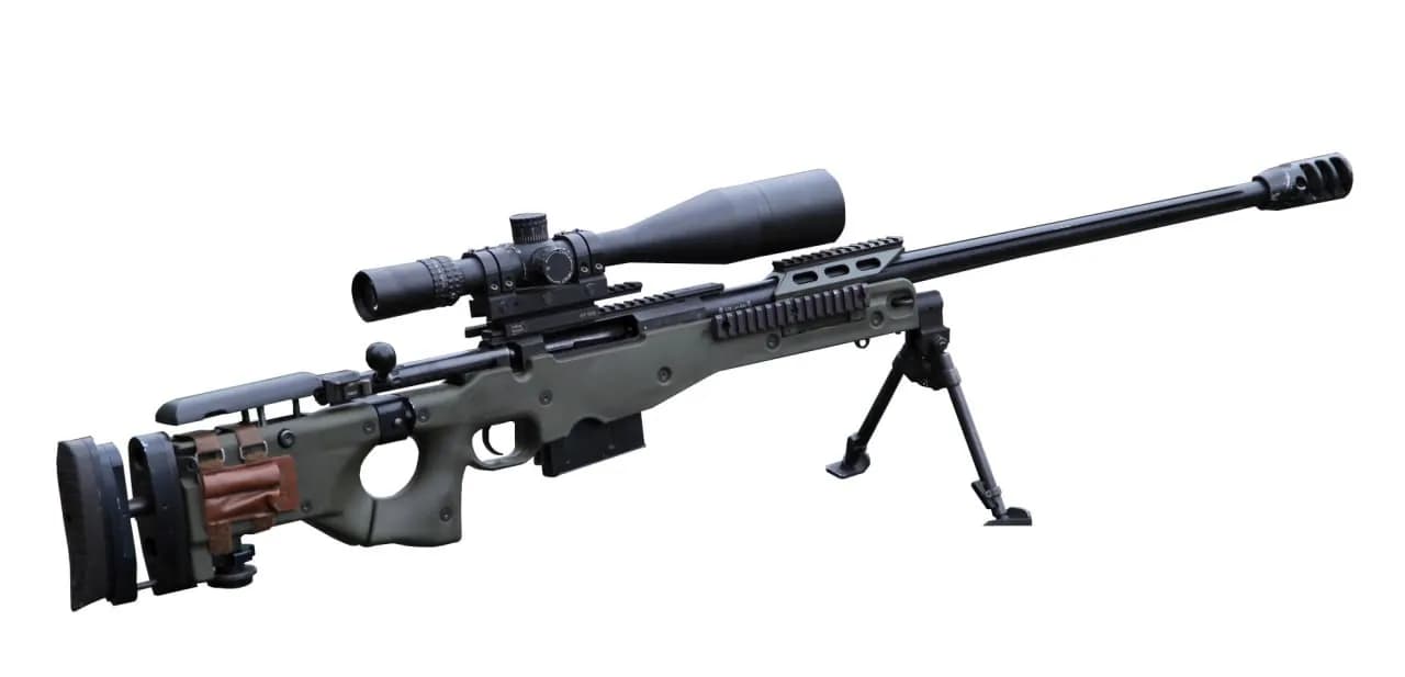 STL - Rifle de francotirador AWM 2