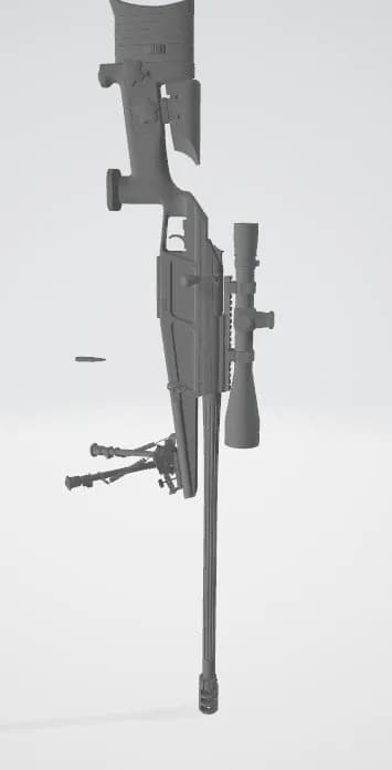 STL - Rifle de francotirador Blaser R93
