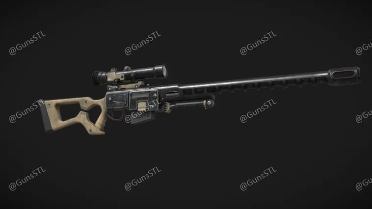STL - Rifle de francotirador DKS 501