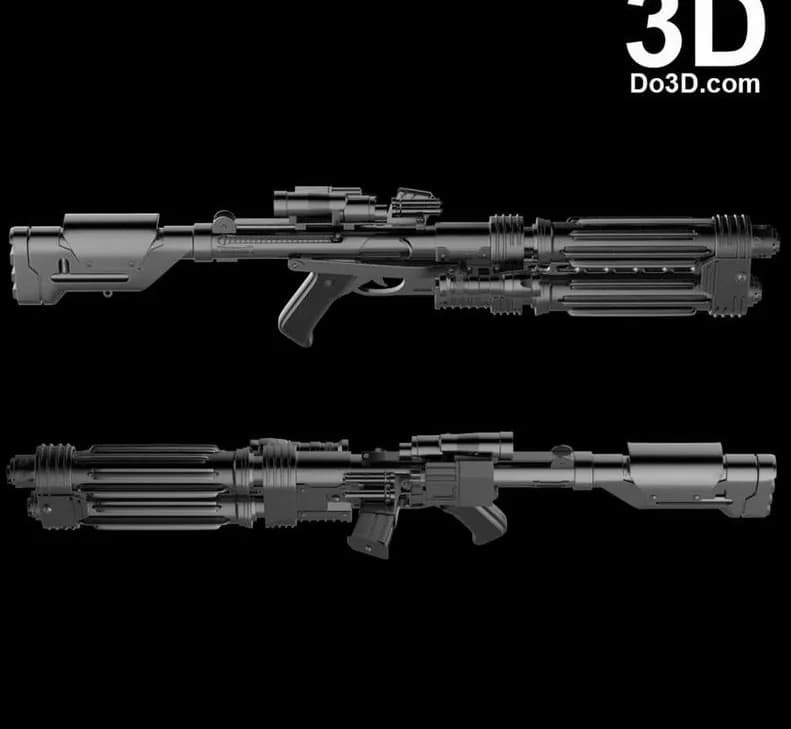 STL - Rifle Shoretrooper Scarif