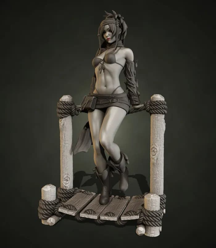 STL - rikku, final fantasy