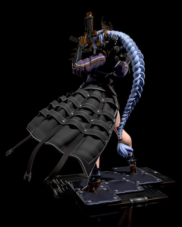 STL - rin killer h3llcreator render 2