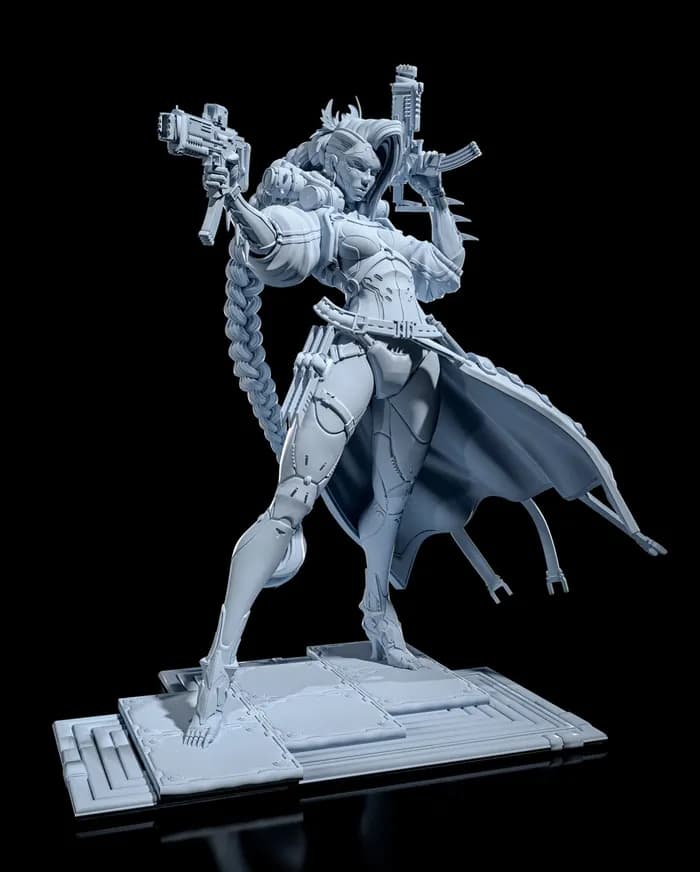 STL - rin killer h3llcreator render 3