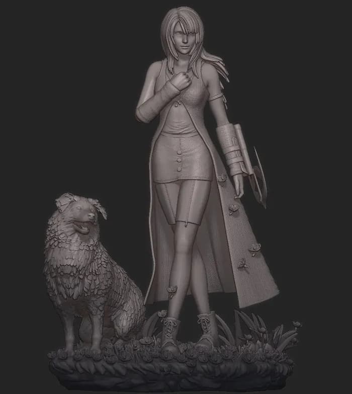 STL - rinoa 1 render 2