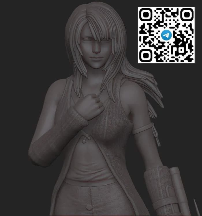 STL - rinoa 1 render 3