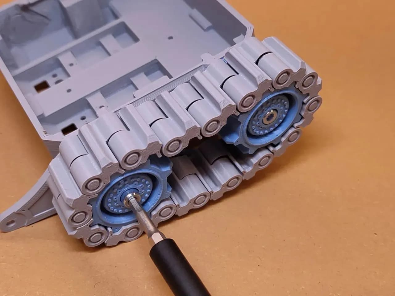 STL - Robot Excavador Otto Crawler render 4