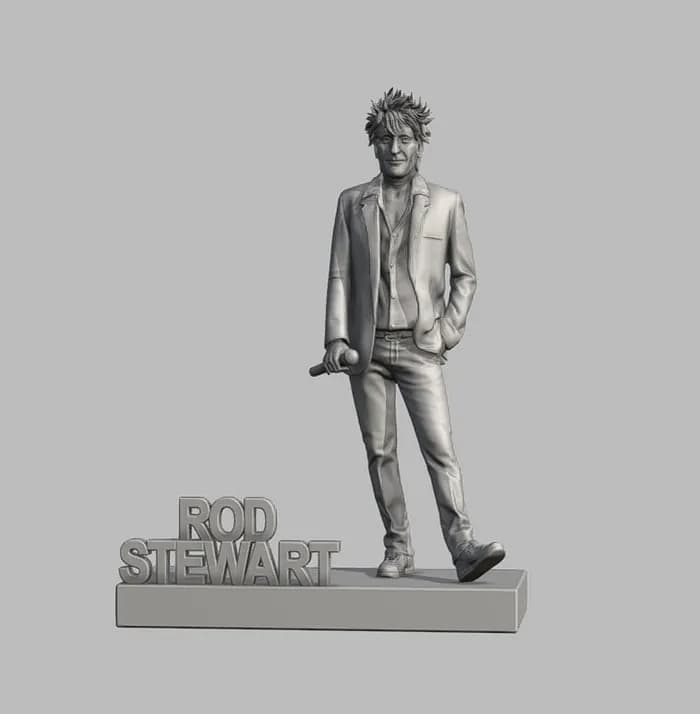 STL - rod stewart 3d printing