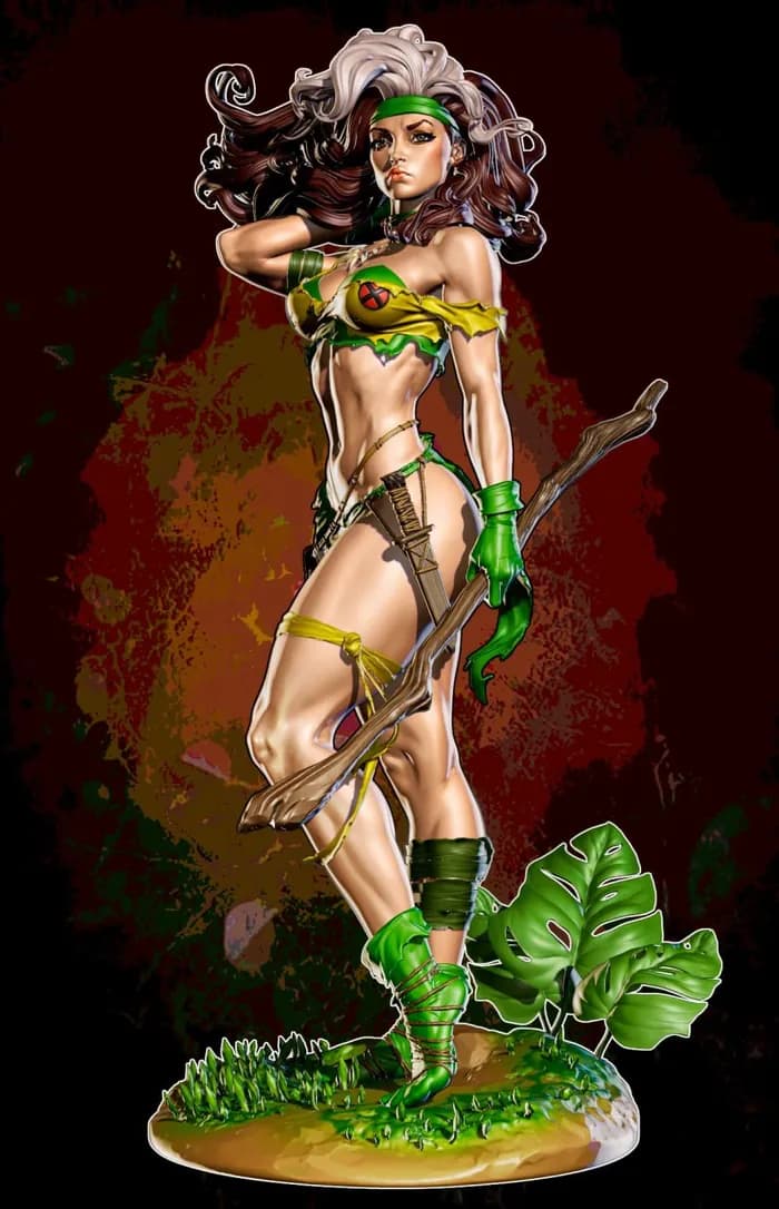STL - rogue savage land + nsfw