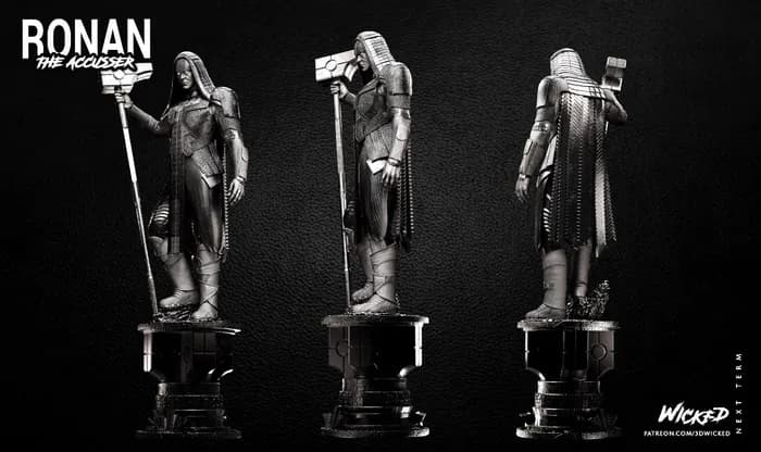 STL - Ronan El Acusador render 3