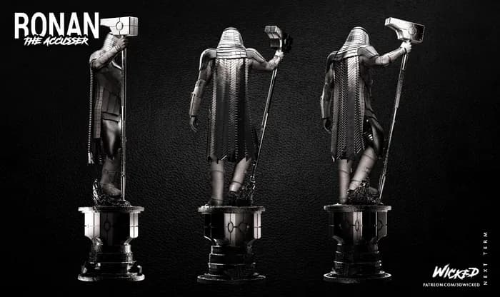 STL - Ronan El Acusador render 4