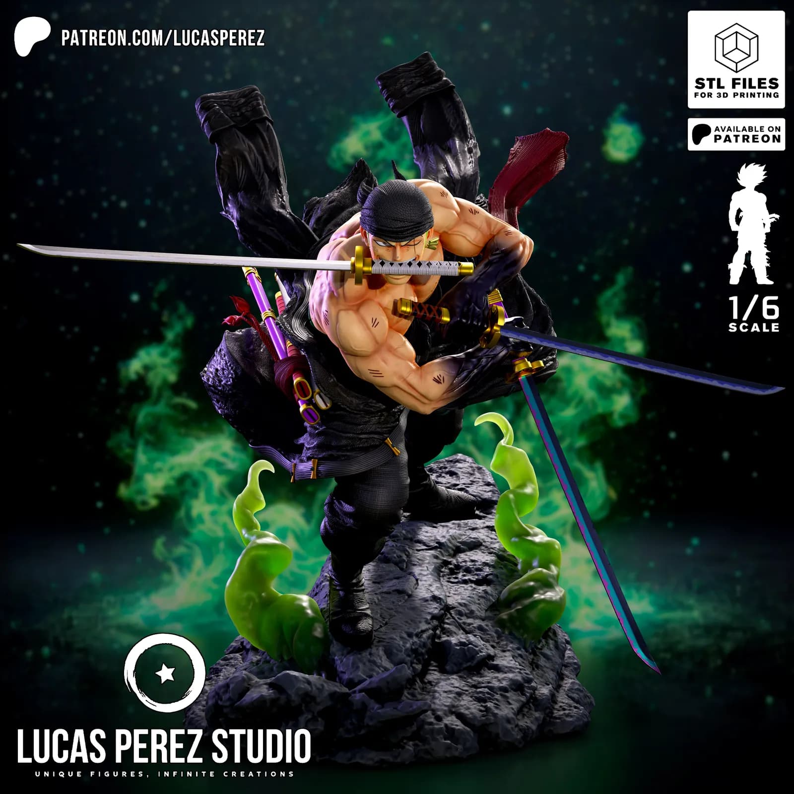 STL - Roronoa Zoro 2