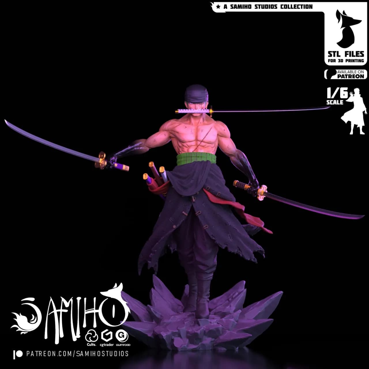 STL - Roronoa Zoro Asura