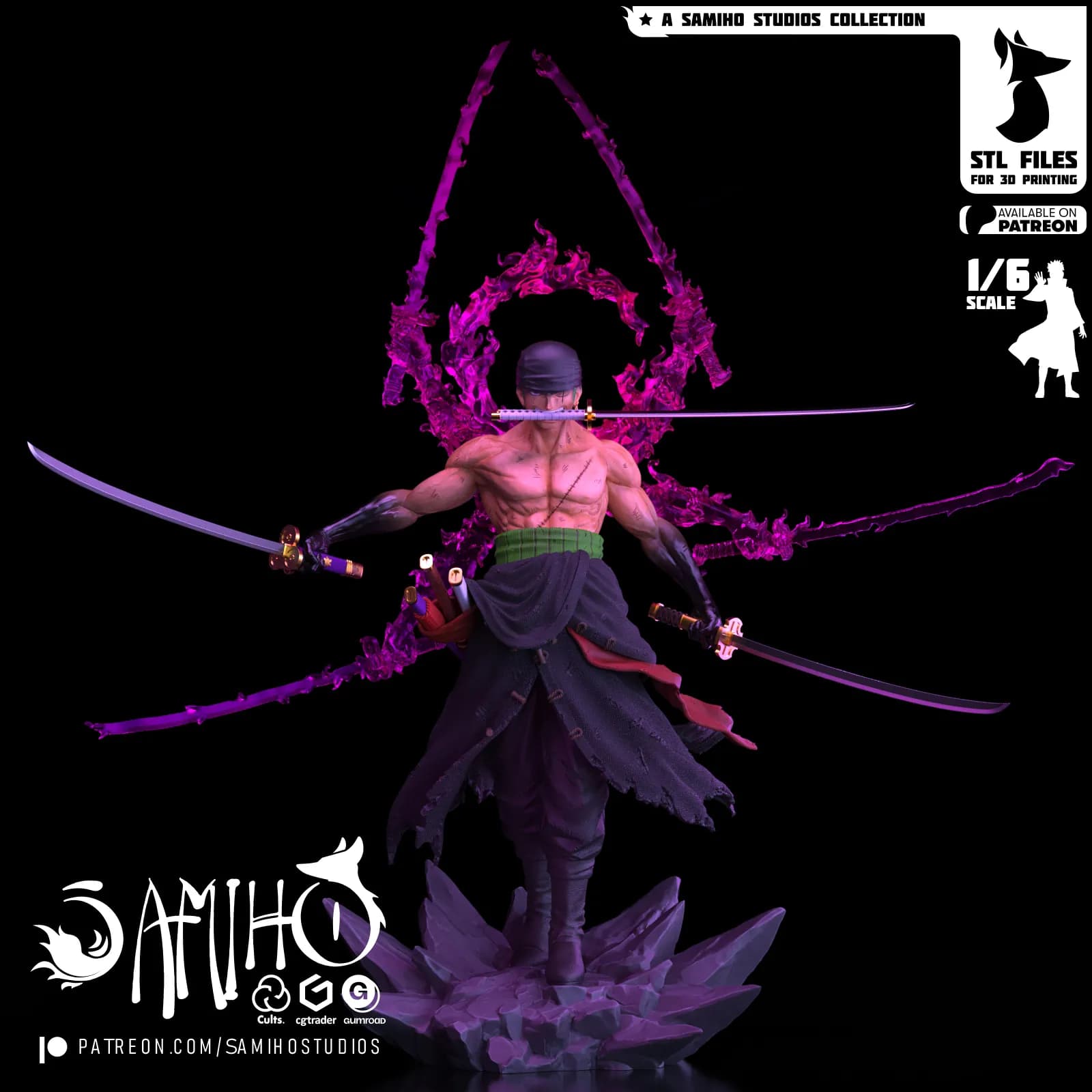 STL - Roronoa Zoro Asura